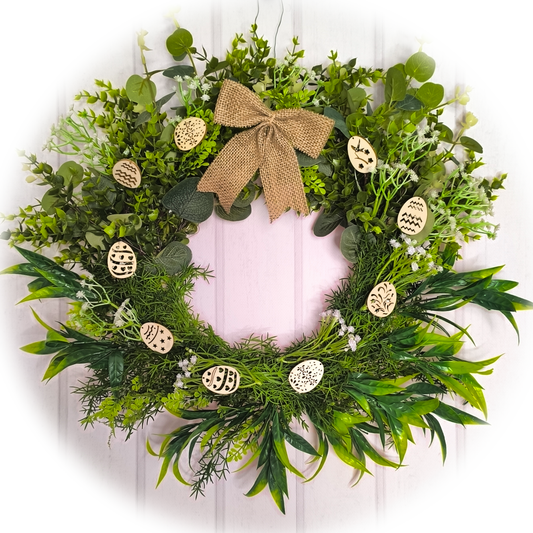 Wianek z kokardą 30cm